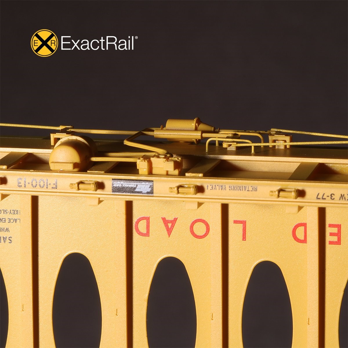 ExactRail Thrall 63 Center Beam Flat Car Union Pacific 217037 EP