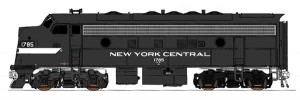 Intermountain N RTR F7 A-Unit "New York Central"
