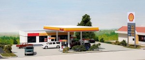 Summit Bausatz Shell Gas Station