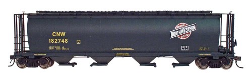 Intermountain N RTR Cylindrical Hopper "Chicago & North Western - Green"