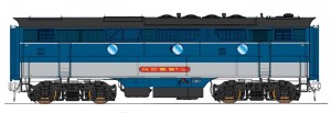 Intermountain N RTR F3 B-Unit "Nashville, Chattanooga and St. Louis"