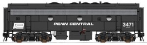 Intermountain N RTR F7B "Penn Central"