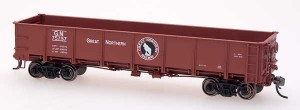 Red Caboose General Service Drop Bottom Gondola "Great Northern"