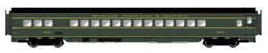 Intermountain N RTR 56-Seat Coach "Spokane, Portland and Seattle"