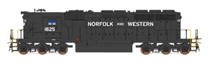 Intermountain N RTR SD40-2 "Norfolk and Western"