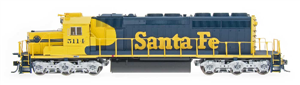 Intermountain N RTR SD40-2 "Santa Fe"