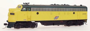 Intermountain N RTR FP7A "Chicago and North Western"