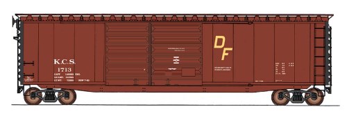 Intermountain 50' PS-1 Double Door Boxcar "Kansas City Southern"