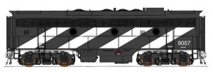 Intermountain N RTR F7 B-Unit "Canadian National"