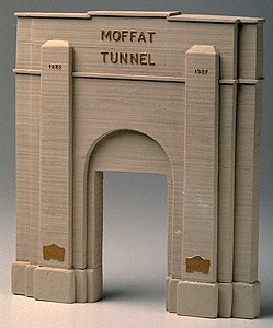 Moffat Tunnel One Piece Painted Plaster Casting East Portal 506 1270 Mauerplatten Arkaden H0 Gebaude Spur H0 Rd Hobby Modellbahnen