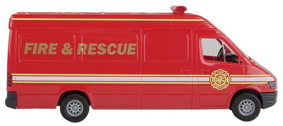 Van Feuerwehr Fire & Rescue Spur H0 12204 NEU 