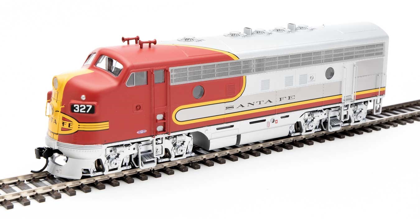 Walthers Mainline EMD F7 A-Unit "Santa Fe" #327L 910-19962 - Mainline ...